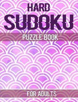 Hard Sudoku Puzzle Book for Adults