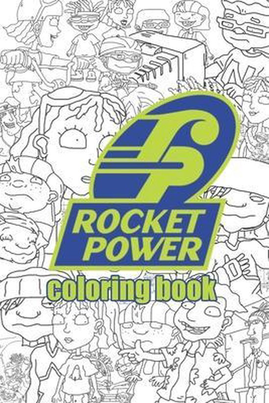 Rocket Power Coloring Book, Shahad 9798562181374 Boeken bol