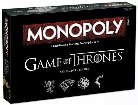 Thumbnail van een extra afbeelding van het spel Monopoly Game of Thrones Collector's Edition