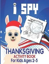 I Spy Thanksgiving Activity Book for Kids Ages 2-5