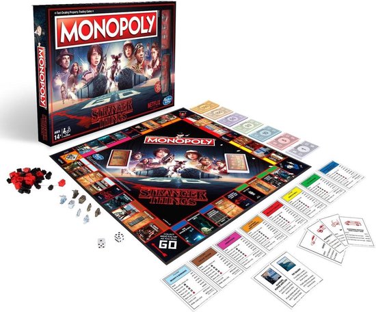 Thumbnail van een extra afbeelding van het spel Monopoly Stranger Things - Bordspel