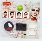 GOODMARK - Zombiemake-up kit voor vrouwen Halloween - Schmink > Make-up set