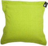 In The Mood Kussen Raw Uni 50 x 50 cm - Div Kleuren - 2 stuks - - Lime