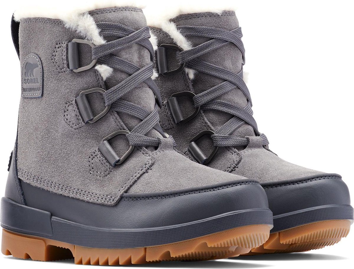 Sorel Sorel Torino II Snowboots - Maat 38 - Vrouwen - grijs/ donker blauw |  bol.com