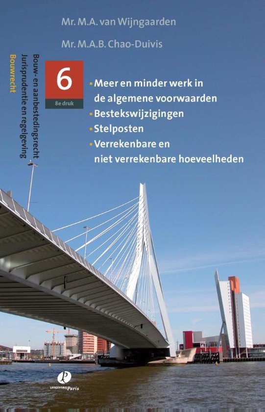 Bouw- en aanbestedingsrecht 6 - Jurispudentie en regelgeving - cover