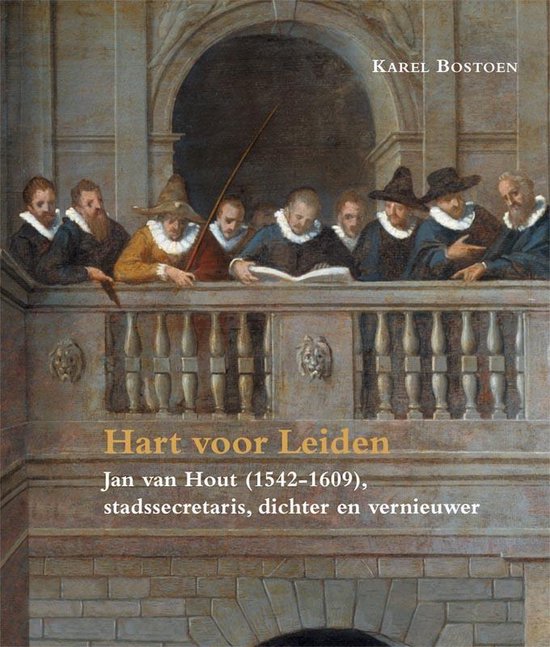 Cover van het boek 'Hart voor Leiden' van Karel Bostoen