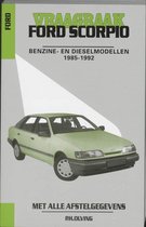 Autovraagbaken  -  Vraagbaak Ford Scorpio Benzine- en dieselmodellen 1985-1992