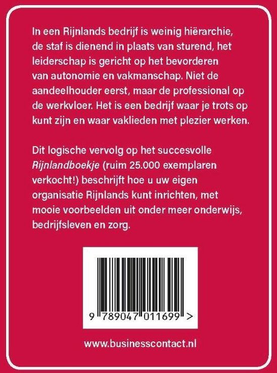 Het Rijnland praktijkboekje