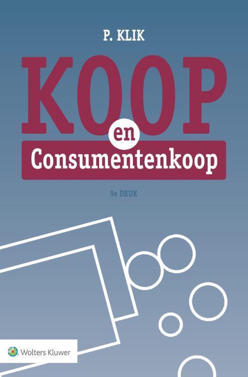 Koop en Consumentenkoop - P. Klik