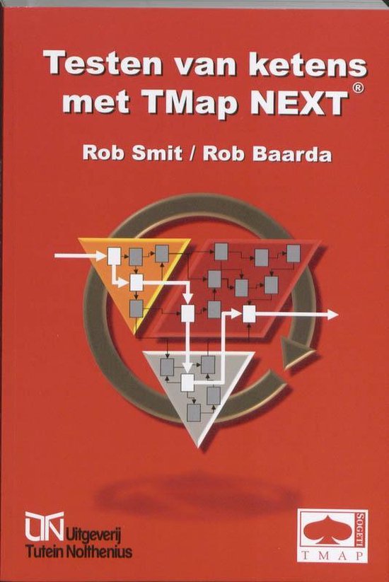 Cover van het boek 'Testen van ketens met TMap NEXT' van Rob Smit en Rob Baarda