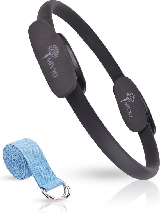 MSPORTS Pilates Ring Premium I Widerstandsring - Doppelgriff Pilates Yoga Ring 38 cm Übungskreis (Grün MSPORTS Pilates Ring Premium I Widerstandsring - Doppelgriff Pilates Yoga Ring 38 cm Übungskreis (Grün