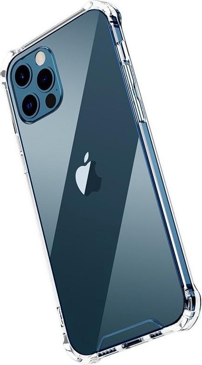DrPhone TY09 - iOS Smartphone 12 Hoesje - Doorzichtig - Transparant Case - Case - Shock Proof