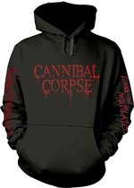 Cannibal Corpse Hoodie/trui -XL- TOMB OF THE MUTILATED (EXPLICIT) Zwart