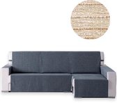 Bankbeschermer Kioto Rechts - Chaise Longue - 240cm breed - Ivoor