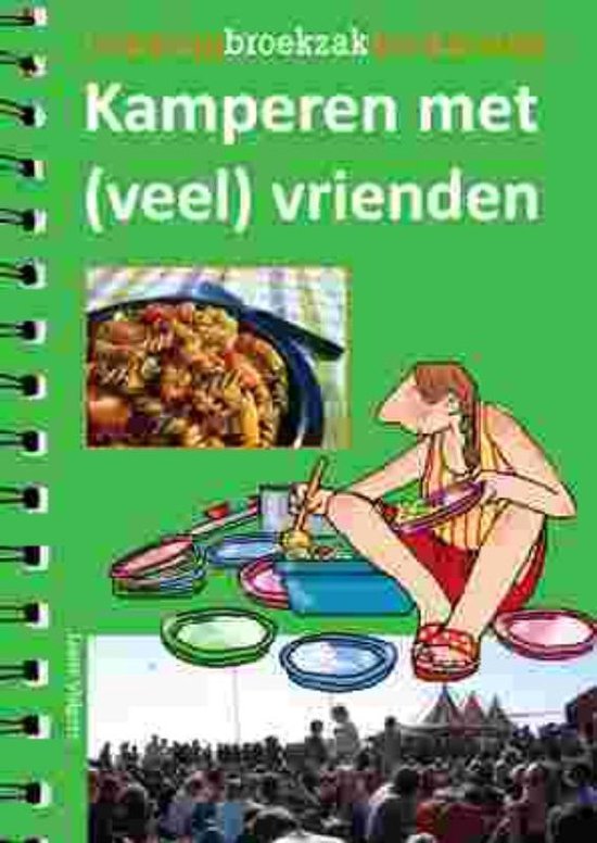 Cover van het boek 'Campingbroekzakkookboekje / Kamperen met (veel) vrienden'