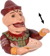 Notenkraker - Pierrot - Gietijzer - 16,6 cm hoog