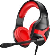 Rampage RM-X1 PYTHON Gaming Headset voor PC - Zwart/Rood