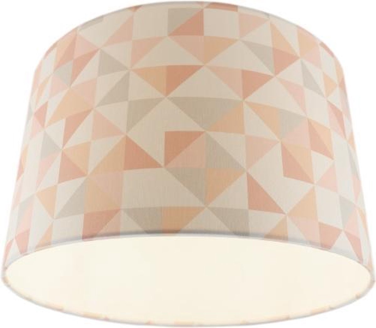 Plafondlamp Uil voor de kinderkamer, roze