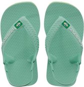 Havaianas Baby Brasil Logo II Unisex Slippers - Hydro Green - Maat 25/26