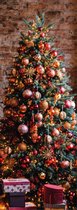 Happystreet Deursticker Kerstboom 70x190cm