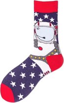 Fun sokken ‘Amerikaanse Astronaut' (91225)