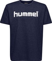 Hummel Unisex T-shirt - Blauw - Maat S
