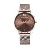 SJ WATCHES Lissabon horloge dames Khaki - horloges voor vrouwen 36mm