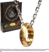Le Lord of the Rings: The One Ring en acier inoxydable sur chaîne