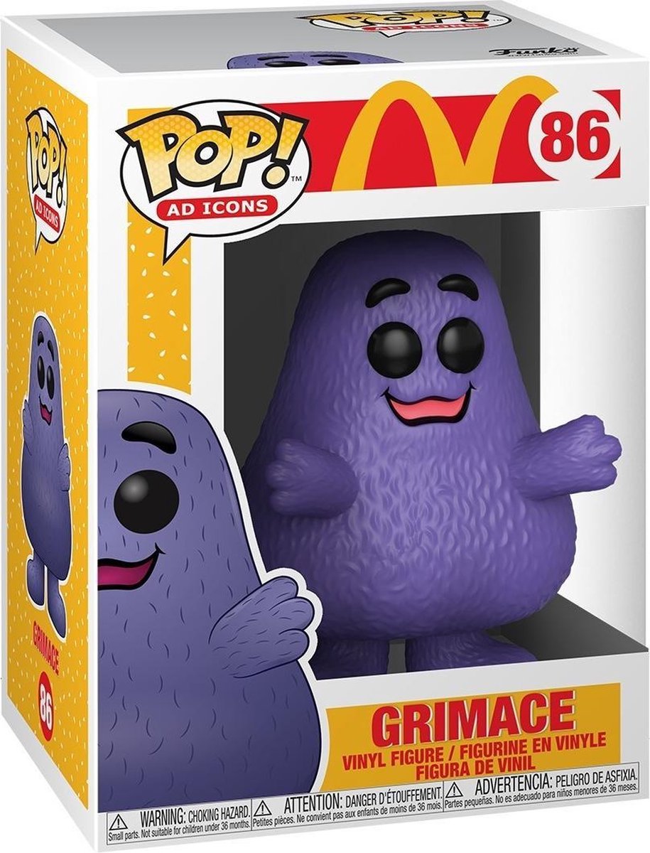 Funko - Ad Icons #86 - Grimace (McDonald’s) Pop!