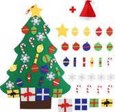 Vilten Kerstboom voor Kinderen - Mini Kerstboom - Kersthangers - Kinder Kerstcadeau - Kerstversiering - Kerstdecoratie