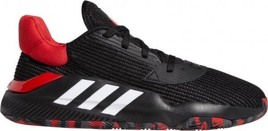 adidas Pro Bounce Low - Zwart / Rood - maat 40 | bol.com