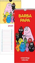 Verjaardagskalender Barbapapa | Kalender Barbapappa Rood | Barbapapa Verjaardag