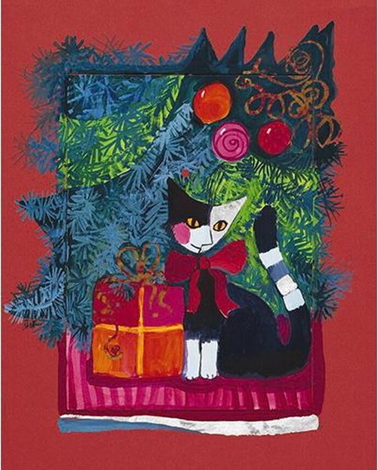 Peinture de diamants "JobaStores®" Rosina Wachtmeister © Christmas Red 40x50cm