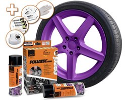 Foliatec Spray Film (Spuitfolie) Set - paars glanzend 2x400ml