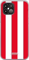 iPhone 12 Pro Max Hoesje Transparant TPU Case - Sparta Rotterdam #ffffff