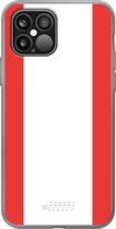 iPhone 12 Pro Hoesje Transparant TPU Case - FC Emmen #ffffff