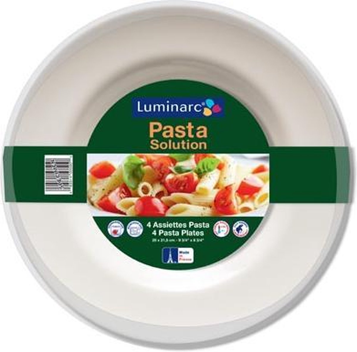 Luminarc Pasta Friends Diepbord 28,5 cm - Wit