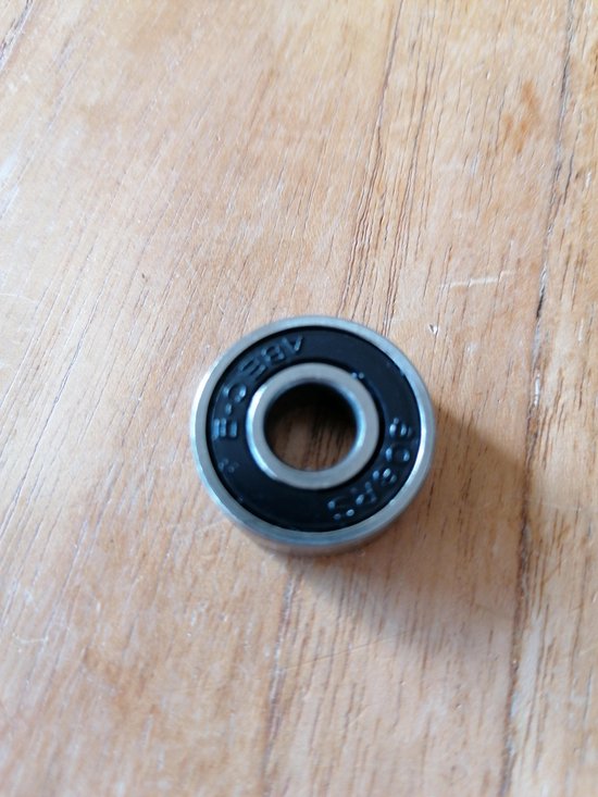 10st 8x22x7mm Deep Groove Miniatuur Bearing Seal Ring 608 2RS