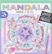 Mandala Kleurboek voor Kinderen Winter Paradise