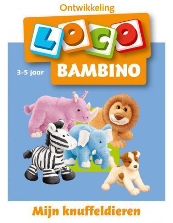 Afbeelding van het spel Loco Bambino - Boekje - Mijn knuffeldieren - 3/5 Jaar