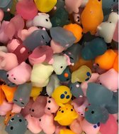 Squishy soft animal - uitrekbare stressfiguurtjes - uitdeelcadeautjes