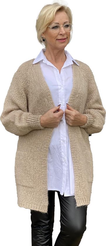 Dames vest-Beige-One size | bol.com