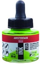 Amsterdam Acrylic Inkt Fles 30 ml Geelgroen 617