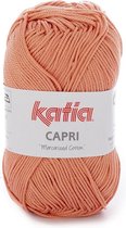 Katia Capri - kleur 139 Oranje - 50 gr. = 125 m. - 100% katoen