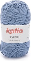 Katia Capri - kleur 103 Jeans - 50 gr. = 125 m. - 100% katoen