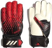 adidas Predator 20 Match Fingersave  Keepershandschoenen - Maat 4 Kinderen - zwart/rood/wit