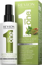 Revlon Professional - Uniq One All In One Green Tea Scent Hair Treatment 10 Real Benefits Conditioner Is A 150Ml Spray Hair