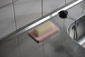 trus. - Zeepbakje Roze - zeepplankje - zeepschaaltje - absorberend - natuurlijk - duurzaam - soap bar - shampoo bar