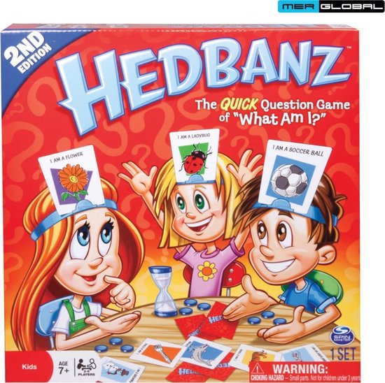 Hedbanz - Wie Ben Ik - Spelletjes voor Volwassenen en Kinderen bol.com