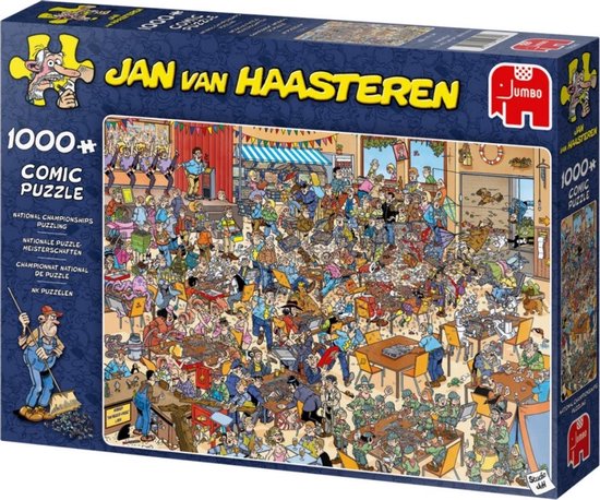 Jan van Haasteren - NK Puzzelen 1000 stukjes & Bijna Klaar? 1000